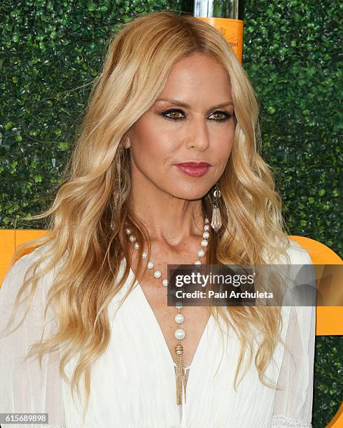 Fashion Designer Rachel Zoe attends 7th Annual Veuve Clicquot Polo Classic at Will Rogers State Historic Park on October 15, 2016 in Pacific...