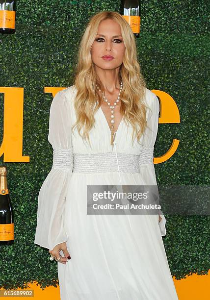 Fashion Designer Rachel Zoe attends 7th Annual Veuve Clicquot Polo Classic at Will Rogers State Historic Park on October 15, 2016 in Pacific...
