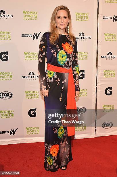 Track & Field Athlete Aimee Mullins attends the 37th Annual Salute To Women In Sports Gala at Cipriani Wall Street on October 19, 2016 in New York...
