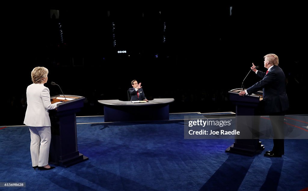 Final Presidential Debate Between Hillary Clinton And Donald Trump Held In Las Vegas