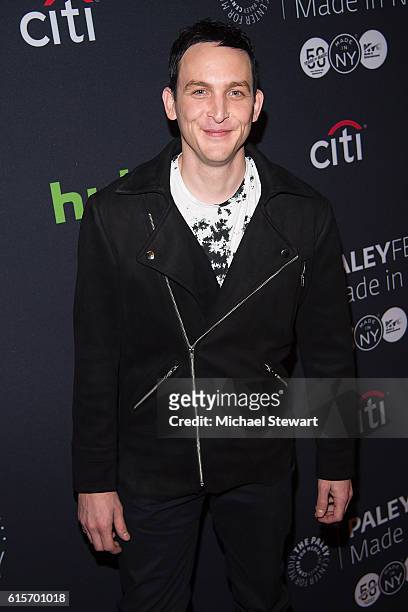 Actor Robin Lord Taylor attends PaleyFest New York 2016 presents "Gotham" at The Paley Center for Media on October 19, 2016 in New York City.