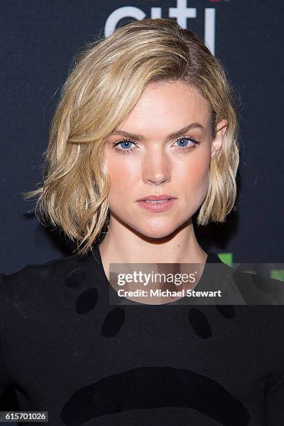 Actress Erin Richards attends PaleyFest New York 2016 presents "Gotham" at The Paley Center for Media on October 19, 2016 in New York City.