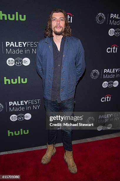 Actor Benedict Samuel attends PaleyFest New York 2016 presents "Gotham" at The Paley Center for Media on October 19, 2016 in New York City.