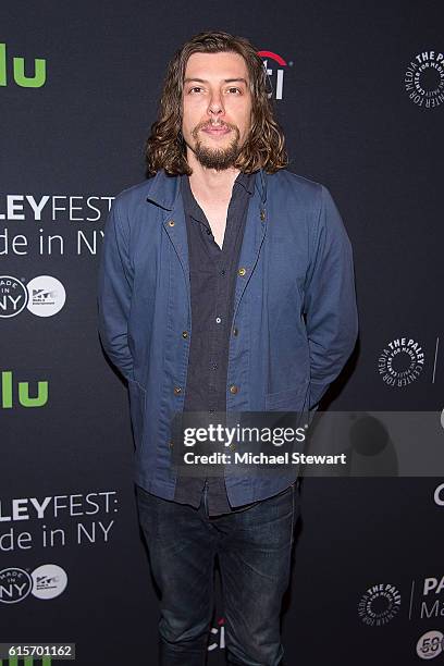 Actor Benedict Samuel attends PaleyFest New York 2016 presents "Gotham" at The Paley Center for Media on October 19, 2016 in New York City.