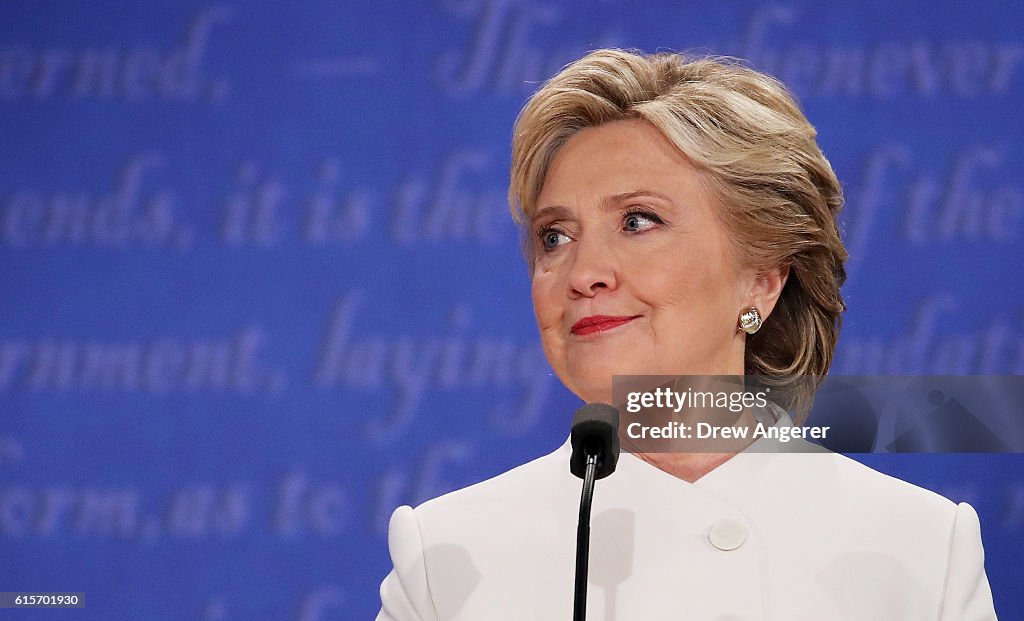 Final Presidential Debate Between Hillary Clinton And Donald Trump Held In Las Vegas