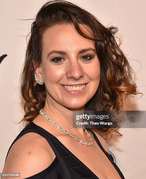 Figure Skater Sarah Hughes attends the 37th Annual Salute To Women In Sports Gala at Cipriani Wall Street on October 19, 2016 in New York City.