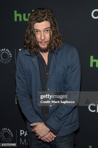 Actor Benedict Samuel attends the PaleyFest New York 2016 - "Gotham" at The Paley Center for Media on October 19, 2016 in New York City.