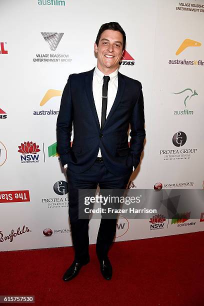 Actor James Mackay attends Australians In Film's 5th Annual Awards Gala at NeueHouse Hollywood on October 19, 2016 in Los Angeles, California.