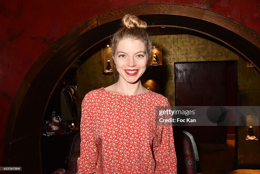 "L'Art du Bien Etre Et Ailleurs Dans Ton Coeur" Amelie Etasse and Clement Vallos Book Launching at Buddha Bar In Paris