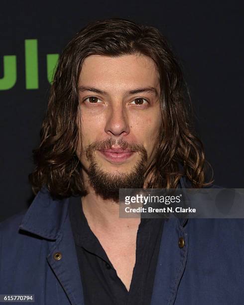 Actor Benedict Samuel attends the "Gotham" panel discussion and screening during PaleyFest New York 2016 held at The Paley Center for Media on...