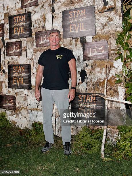 John C. McGinley attends the Premiere of IFC's 'Stan Against Evil' at Hollywood Forever on October 19, 2016 in Hollywood, California.