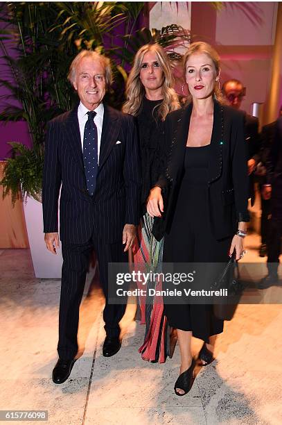 Luca Cordero di Montezemolo and Ludovica Andreoni attends the Telethon Gala during the 11th Rome Film Fest on October 19, 2016 in Rome, Italy.