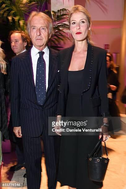 Luca Cordero di Montezemolo and Ludovica Andreoni attends the Telethon Gala during the 11th Rome Film Fest on October 19, 2016 in Rome, Italy.