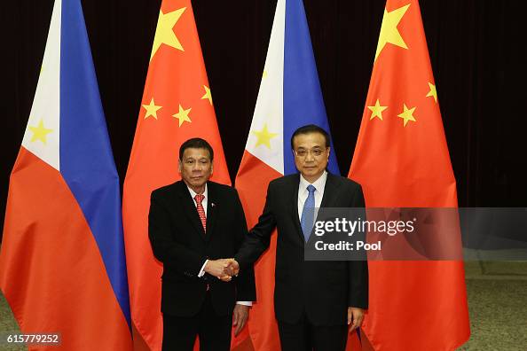 Philippine President Rodrigo Duterte Visits China Philippine President Rodrigo Duterte Visits China