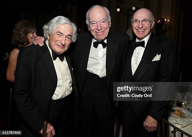 James D. Wolfensohn and Leonard Lauder attend the National Committee On American Foreign Policy 2016 Gala Dinner on October 19, 2016 in New York City.
