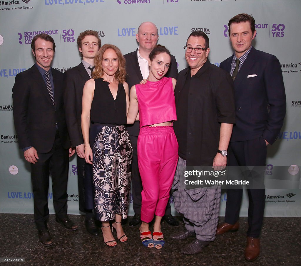 "Love, Love, Love" Off-Broadway Opening Night