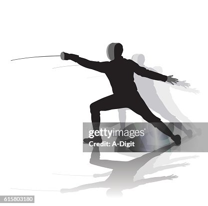 Fencing Pose Fencing Pose