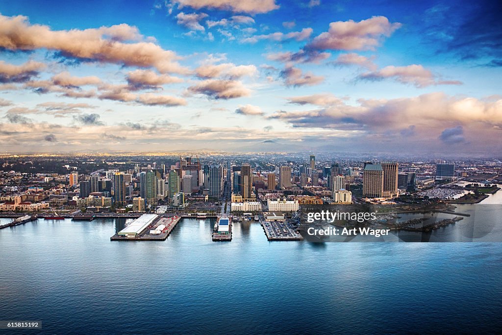 Skyline der Innenstadt von San Diego