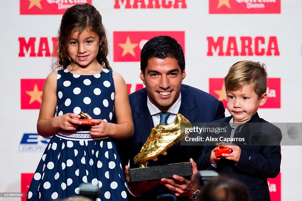 Luis Suarez Awarded Golden Boot