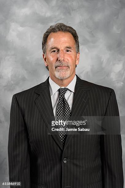 Head Coach John Tortorella of the Columbus Blue Jackets poses for his official headshot for the 2016-17 season on October 6, 2016 at Nationwide Arena...