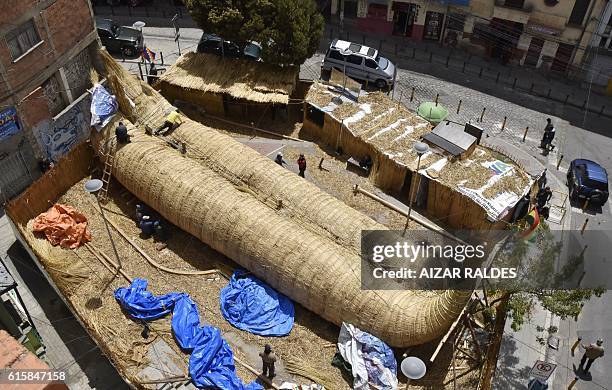Reeed Rafts Inca 176 Viracocha Stock Photos, High-Res Pictures, and Images - Getty Images