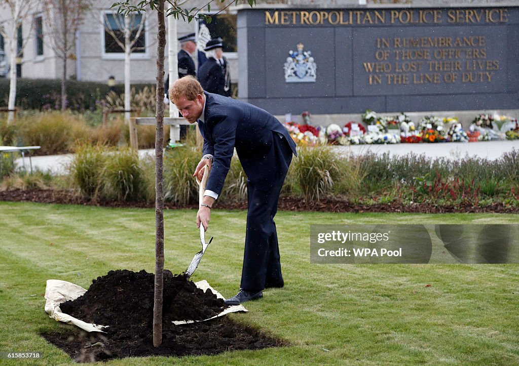 Prince Harry Attends Metropolitan Police Service Of Remembrance
