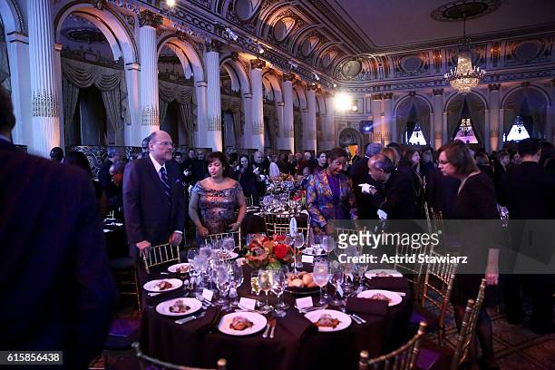General view of atmosphere during NYU Langone 2016 Perlmutter Cancer Center Gala at The Plaza on October 19, 2016 in New York City.