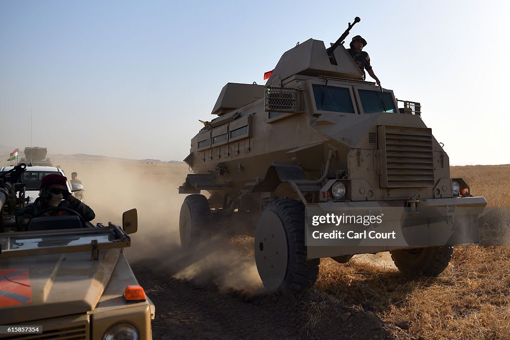 Joint Forces Battle To Retake Iraqi City Of Mosul From ISIS