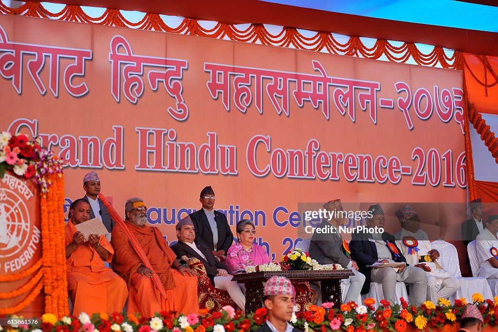 Third International Grand Hindu Conference 2016 in Nepal