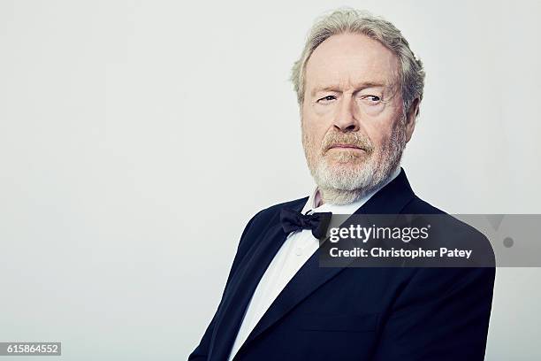 Filmmaker Ridley Scott poses for a portrait at the 2016 American Cinematheque Awards on October 14, 2016 in Beverly Hills, California.