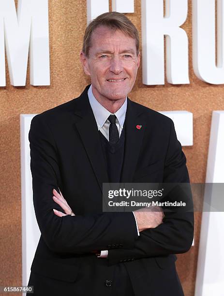 Lee Child attends the European premiere of "Jack Reacher: Never Go Back" at Cineworld Leicester Square on October 20, 2016 in London, England.