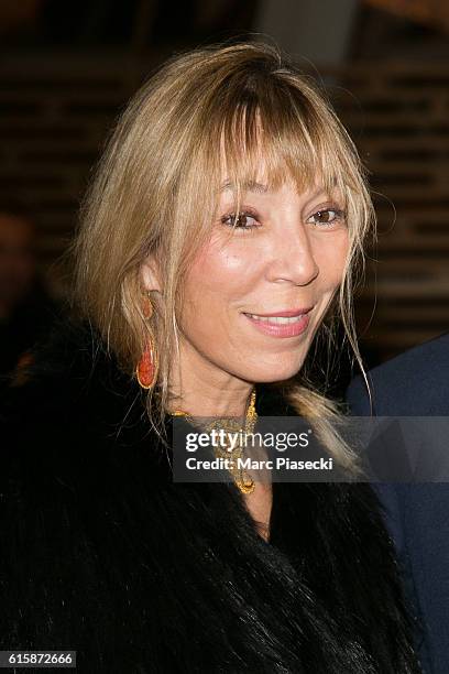 Victoire de Castellane attends the 'Icones de l'Art Moderne, La Collection Chtchoukine' at Fondation Louis Vuitton on October 20, 2016 in Paris,...