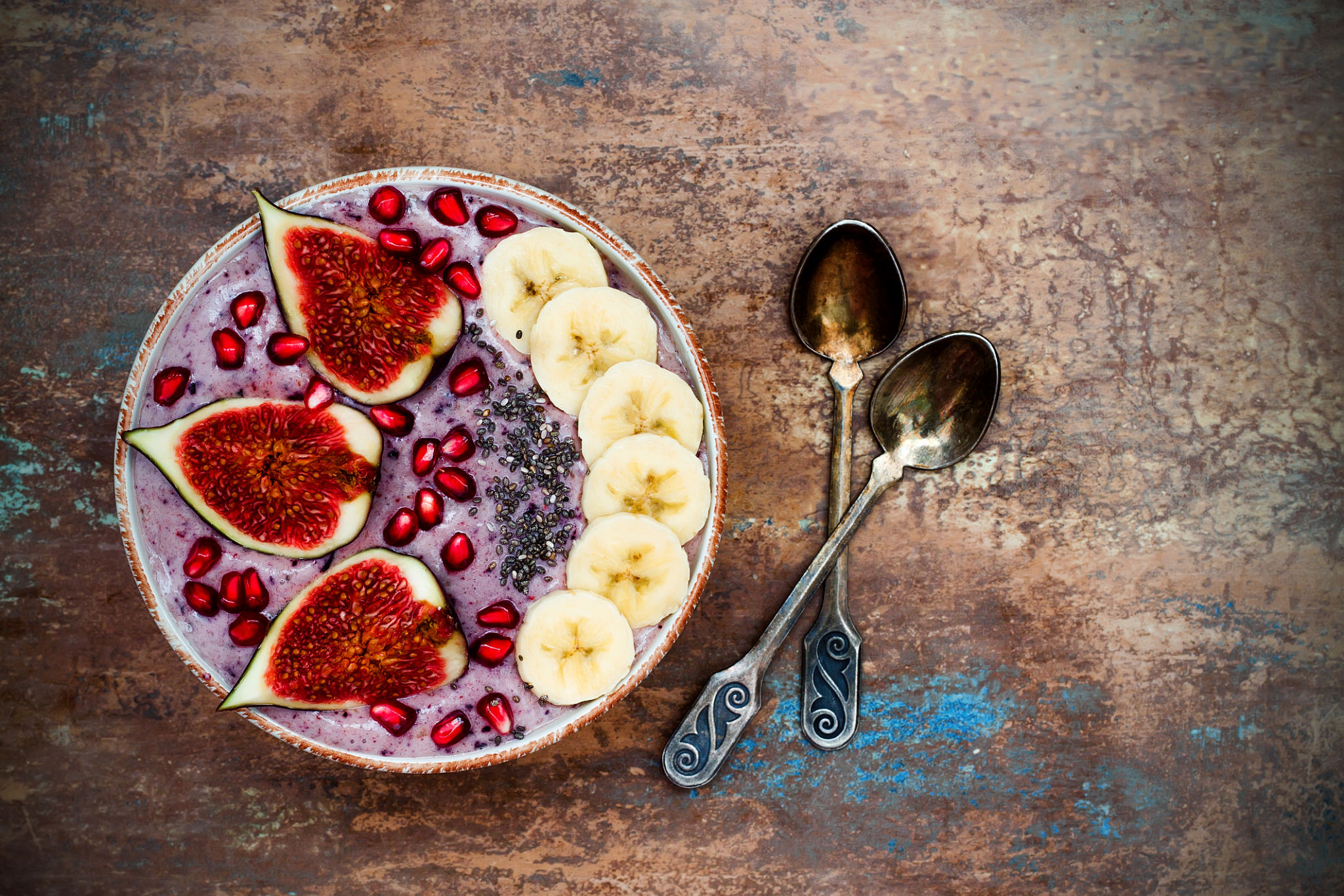 winter acai bowl