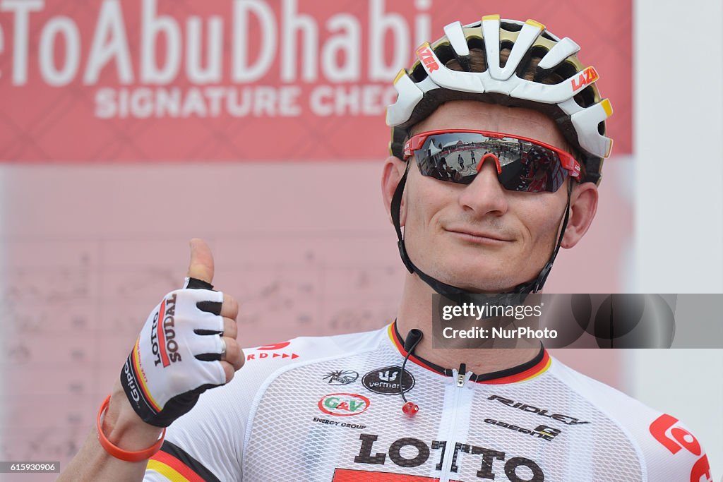 Tour of Abu Dhabi: a first stage victory for an Italian champion Giacomo Nizzolo