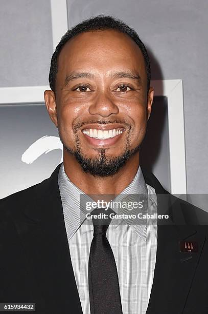 Tiger Woods attends the Tiger Woods Foundation's 20th Anniversary Celebration at the New York Public Library on October 20, 2016 in New York City.