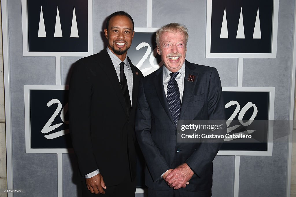 Tiger Woods Foundation's 20th Anniversary Celebration at the New York Public Library - Arrivals