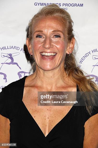 Olympic Gold Medal Skier Donna Weinbrecht attends Wendy Hilliard Gymnastics Foundation 20th Anniversary Gala at New York Athletic Club on October 20,...