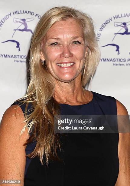 World Champion Skier Camille Duvall-Hero attends Wendy Hilliard Gymnastics Foundation 20th Anniversary Gala at New York Athletic Club on October 20,...