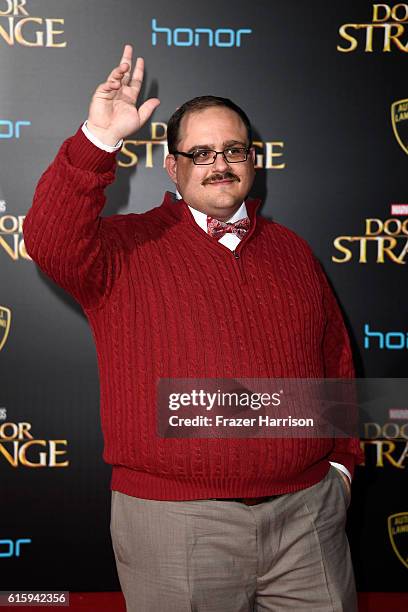 Ken Bone attends the premiere of Disney and Marvel Studios' "Doctor Strange" at the El Capitan Theatre on October 20, 2016 in Hollywood, California.