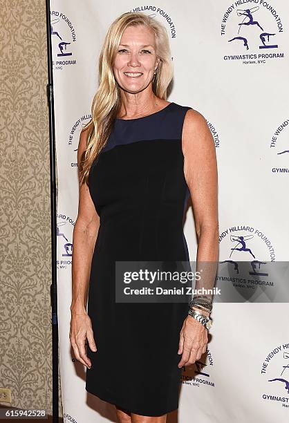 Camille Duvall-Hero attends the Wendy Hilliard Gymnastics Foundation 20th Anniversary Gala at New York Athletic Club on October 20, 2016 in New York...