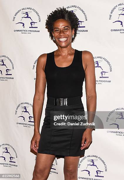 Sharon Monplaisir attends the Wendy Hilliard Gymnastics Foundation 20th Anniversary Gala at New York Athletic Club on October 20, 2016 in New York...