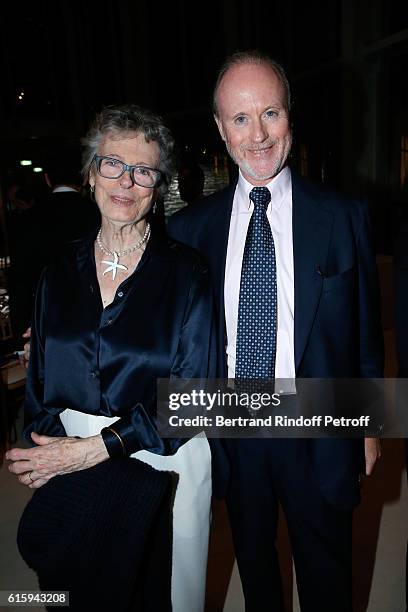 Beatrice de Rothschild and Prince Pierre d'Arenberg attend the "Icones de l'Art Moderne, La Collection Chtchoukine" : Cocktail at Fondation Louis...