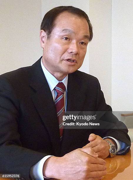 Japan - Honda Motor Co. President Takanobu Ito speaks during an interview with Kyodo news in Tokyo on Dec. 18, 2012. Ito said the company is eyeing...