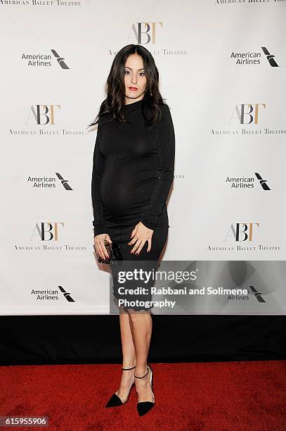 Melanie Hamrick attend the American Ballet Theatre 2016 Fall Gala at David H. Koch Theater at Lincoln Center on October 20, 2016 in New York City.