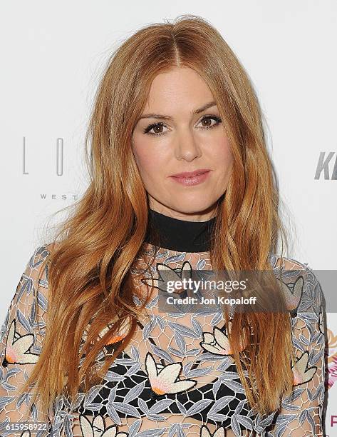 Actress Isla Fisher attends Ford Warriors In Pink And The Moms Host A Mamarazzi Event And Screening For "Keeping Up With The Joneses" at The London...