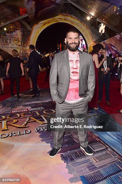 Actor Guillermo Diaz attends The Los Angeles World Premiere of Marvel Studios "Doctor Strange in Hollywood, CA on Oct. 20th, 2016.