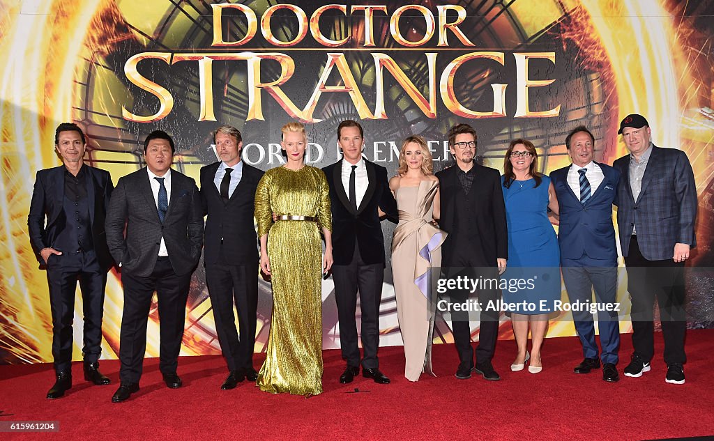 The Los Angeles World Premiere Of Marvel Studios' "Doctor Strange"
