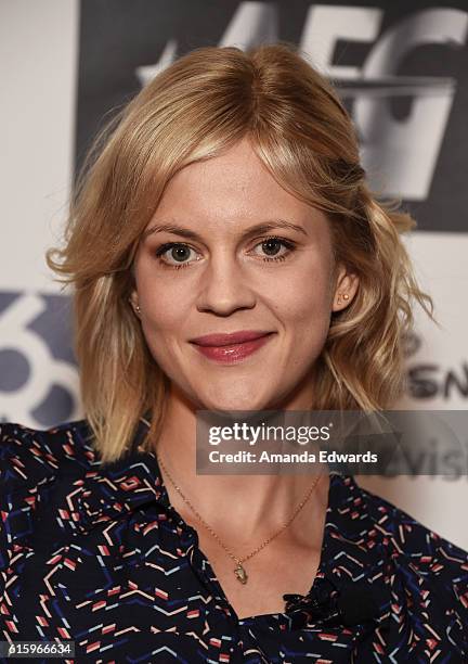 Actress Georgia King attends the Young Storytellers' 13th Annual Signature Event at The Novo by Microsoft on October 20, 2016 in Los Angeles,...