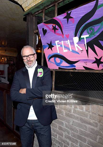 Creative director of Flirt Cosmetics Donald Robertson attends Flirt Cosmetics x Amber Rose Event on October 20, 2016 in Los Angeles, California.