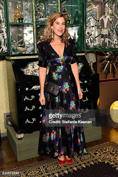 Irene Neuwirth attends Co and Ken Downing Host Collection Presentation and Intimate Dinner at Dawnridge Estate on October 20, 2016 in Beverly Hills,...